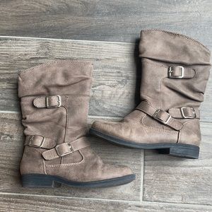 Girls Zip Up Boots